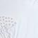 Women Embroidered Triangle Bikini Top Beaded Jellyfish - Limited Collection WHITE swatch view